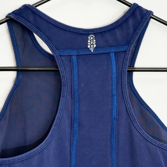 FP Movement Tag Team Activewear Racerback Cami, Blue size M - Picture 5 of 6
